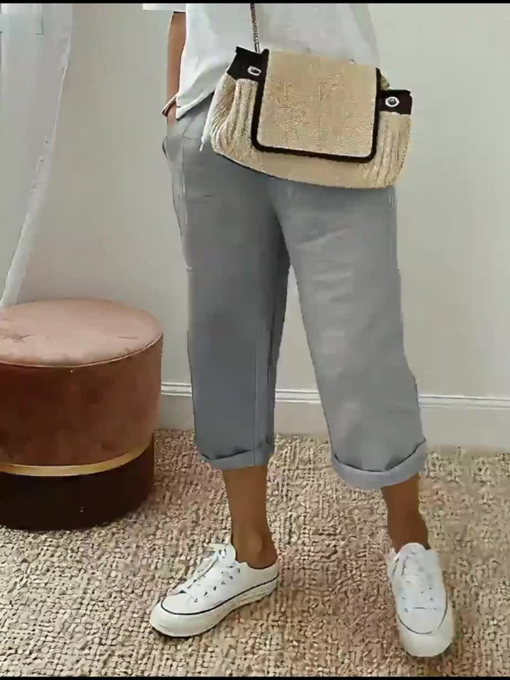 Mila | Capri kalhoty