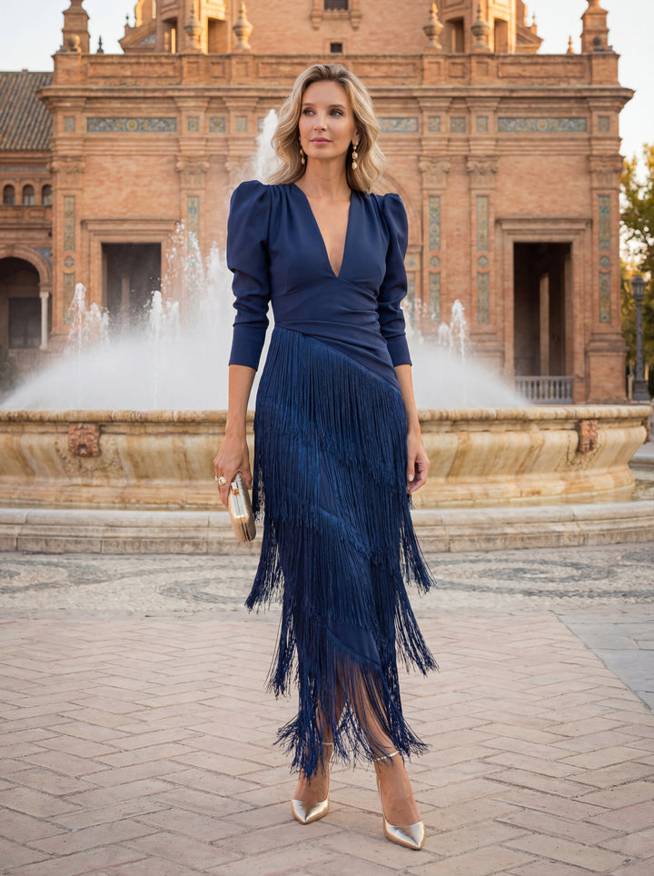 Fringed Round | Šaty